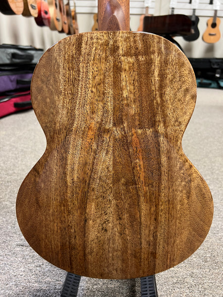 Flight Fireball Solid Mango Electric Baritone Ukulele w/Case #2 - Royal Series