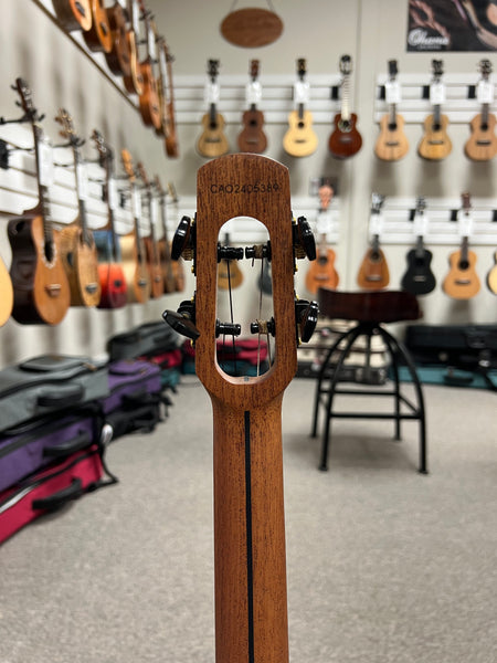 Flight Fireball Solid Mango Electric Baritone Ukulele w/Case #2 - Royal Series