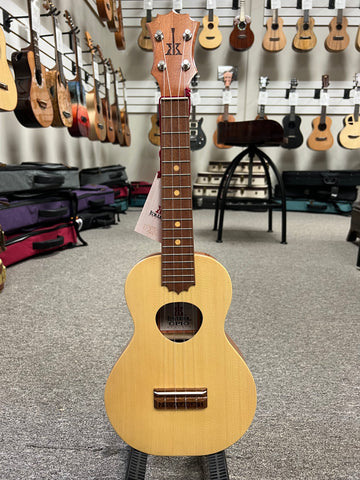 ②ウクレレ　KoAloha KCO-10 UG Concert KoAloha KCO-10 Solid Acacia Opio Concert Ukulele w/Case