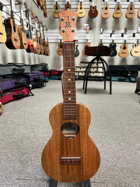 KoAloha KCO-10 Solid Acacia Opio Concert Ukulele w/Case