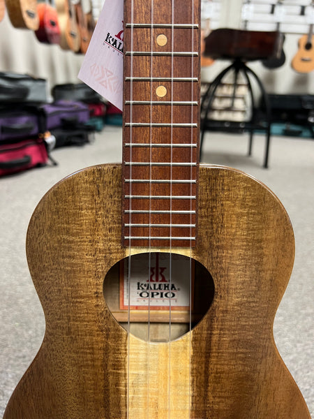 KoAloha KTO-10 Solid Acacia Opio Tenor Ukulele w/Case #2