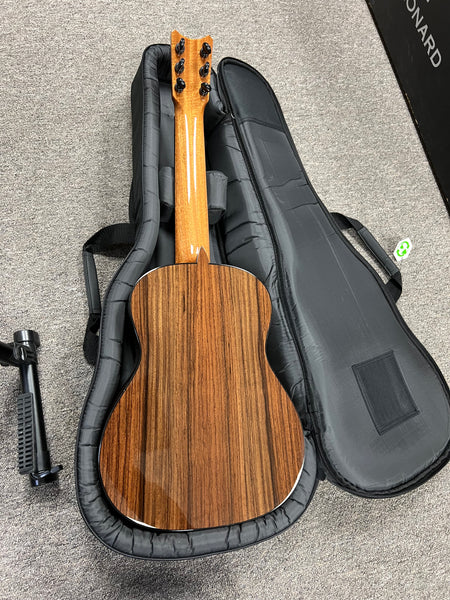 Romero Creations Solid Cedar/Rosewood 6 String Nylon Baritone Ukulele/Guitar/Guitarlele RC-B6-CRW