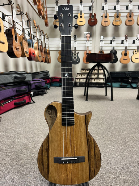 KALA Revelator Nautilus Premium Korina Electric Tenor Ukulele w/Case - Made In The U.S.A.