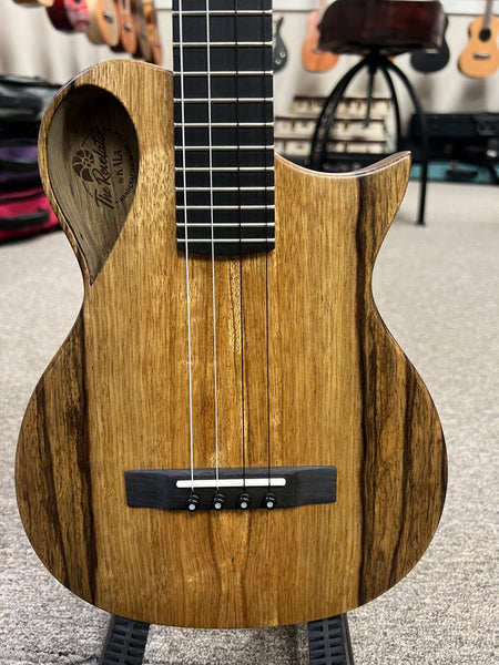 KALA Revelator Nautilus Premium Korina Electric Tenor Ukulele w/Case - Made In The U.S.A.