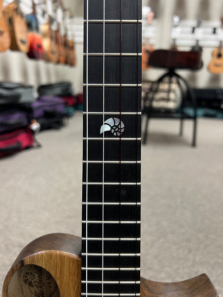 KALA Revelator Nautilus Premium Korina Electric Tenor Ukulele w/Case - Made In The U.S.A.