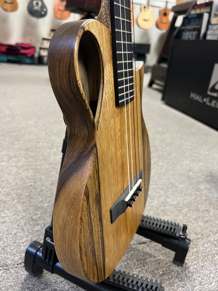 KALA Revelator Nautilus Premium Korina Electric Tenor Ukulele w/Case - Made In The U.S.A.