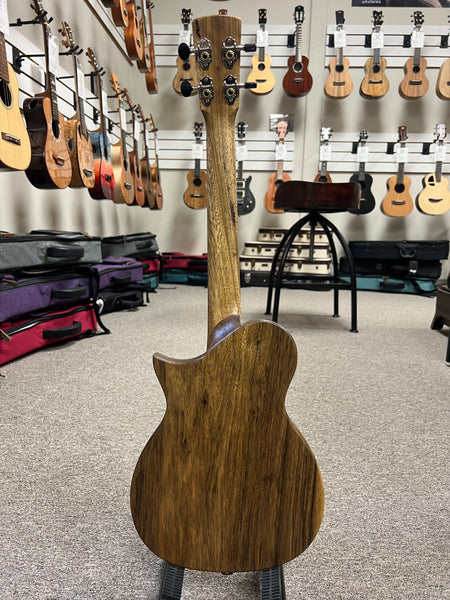 KALA Revelator Nautilus Premium Korina Electric Tenor Ukulele w/Case - Made In The U.S.A.