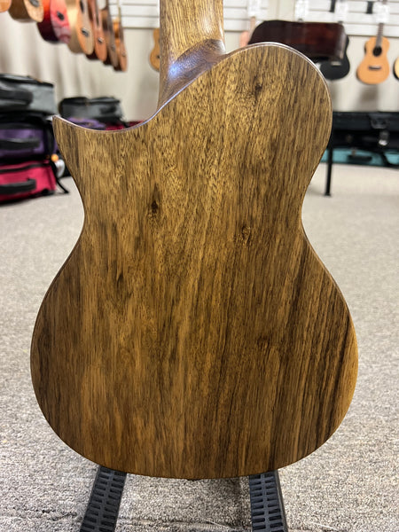 KALA Revelator Nautilus Premium Korina Electric Tenor Ukulele w/Case - Made In The U.S.A.