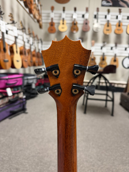 KoAloha Red Label Solid Cedar/Spruce and Rosewood/Flamed Maple Custom Tenor Ukulele w/Case - Pre Loved