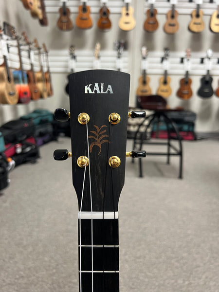 KALA Revelator Koa Electric Baritone Ukulele w/Case - Made In The U.S.A.