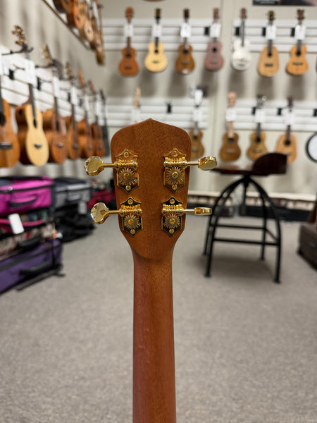 KALA KA-CN-MHR-T Solid Mahogany/Rosesood Tenor Ukulele w/Case - Pre Loved - Cutaway