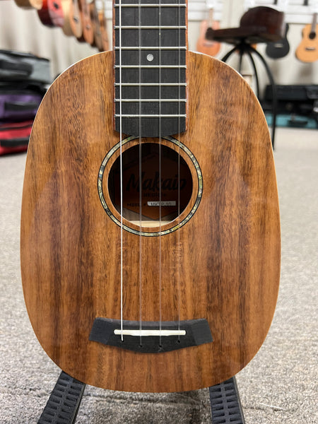 Makaio MKTP-10 Koa Pineapple Concert Long Neck Ukulele w/Case
