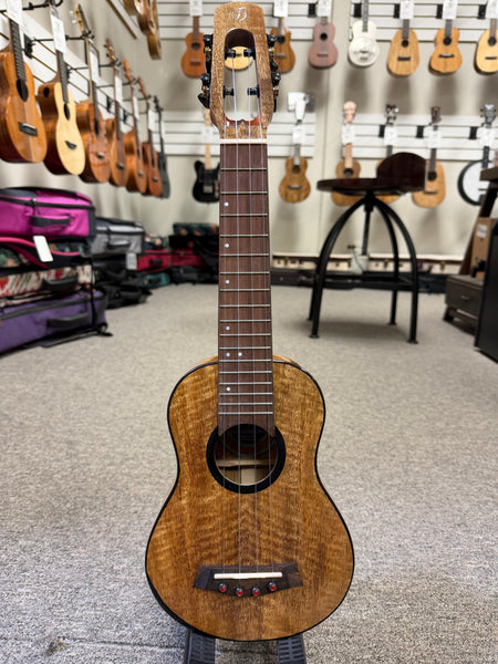 Flight Fireball Solid Mango Electric Soprano Ukulele w/Case - Royal Series