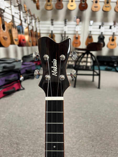 Makaio MKTP-10 Koa Pineapple Concert Long Neck Ukulele w/Case