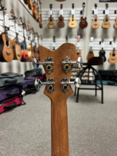 Makaio MKTP-10 Koa Pineapple Concert Long Neck Ukulele w/Case