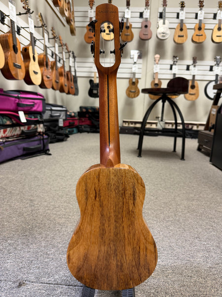 Flight Fireball Solid Mango Electric Soprano Ukulele w/Case - Royal Series