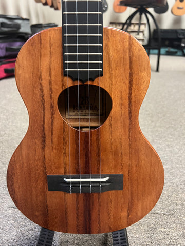 KoAloha KTM-10 Solid Koa Pikake Tenor Ukulele w/Case #1 - Made In Hawaii - Satin Finish