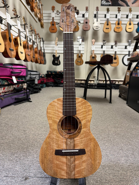 Heritage Custom Solid Mango Tenor Ukulele w/Case - Pre-Loved - Made in Hawaii
