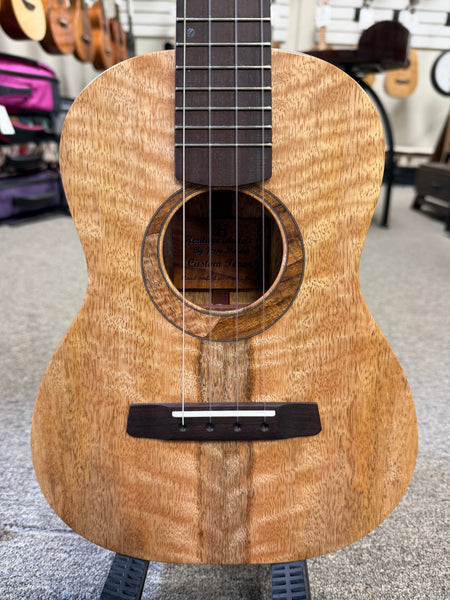 Heritage Custom Solid Mango Tenor Ukulele w/Case - Pre-Loved - Made in Hawaii