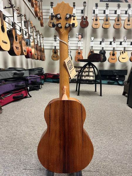 KoAloha KTM-10 Solid Koa Pikake Tenor Ukulele w/Case #1 - Made In Hawaii - Satin Finish
