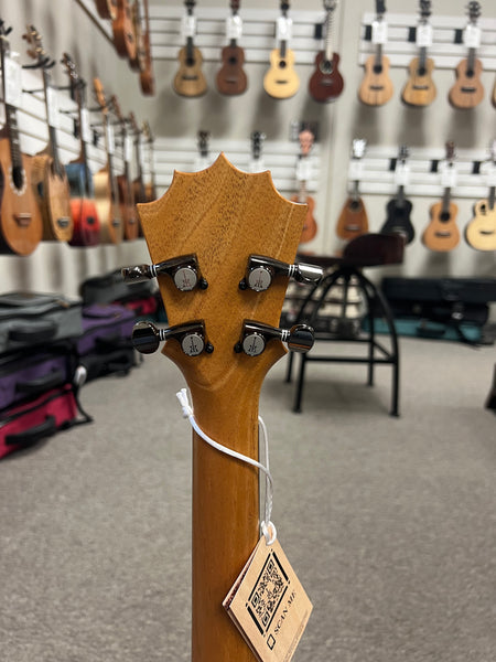 KoAloha KTM-10 Solid Koa Pikake Tenor Ukulele w/Case #1 - Made In Hawaii - Satin Finish