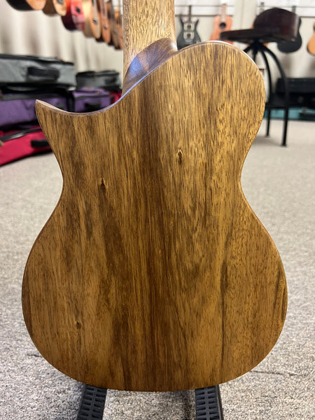 KALA Revelator Nautilus Myrtle Electric Tenor Ukulele w/Case - Made In The U.S.A.