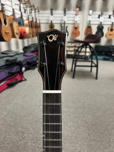 Oli L2-TSR Solid Spruce/Rosewood Tenor Ukulele w/Case