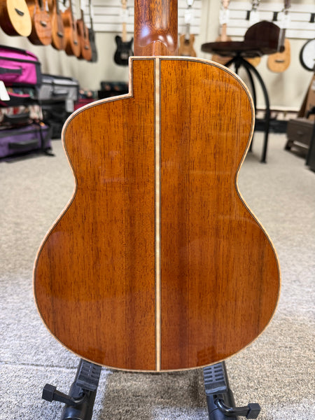 aNueNue LOUT Orange Lion Solid Cedar/Koa Tenor Ukulele w/Case - Pre Loved