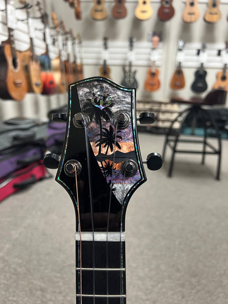 Cornerstone Custom Solid Koa Tenor Ukulele w/Case  #131 Triple Top