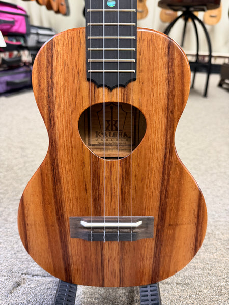 KoAloha KCM-10 Solid Koa Pikake Concert Ukulele w/Case #2 - Made in Hawaii