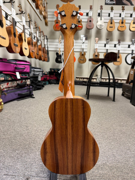 KoAloha KCM-10 Solid Koa Pikake Concert Ukulele w/Case #2 - Made in Hawaii