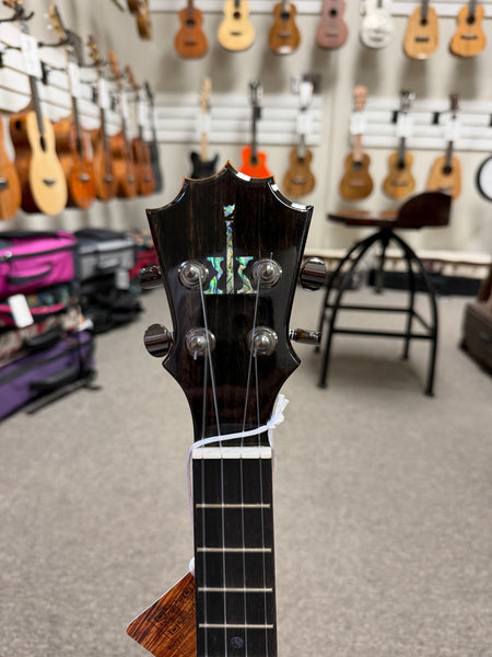 KoAloha KTMS-00 Slimline Solid Koa Tenor Ukulele w/Case #2 - Made in Hawaii !!