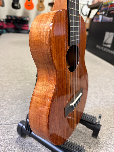 KoAloha KTMS-00 Slimline Solid Koa Tenor Ukulele w/Case #2 - Made in Hawaii !!