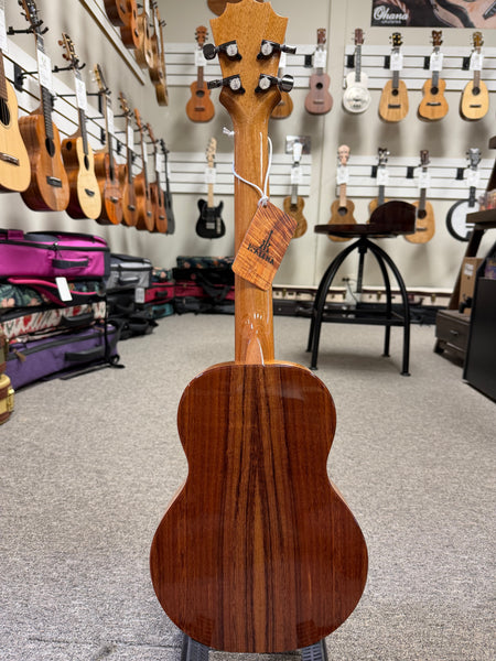 KoAloha KTMS-00 Slimline Solid Koa Tenor Ukulele w/Case #2 - Made in Hawaii !!
