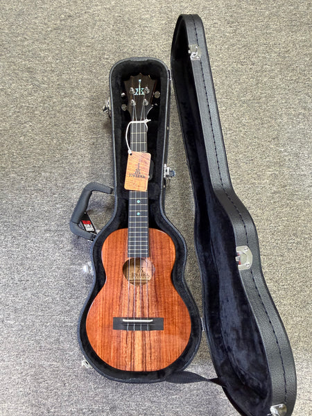 KoAloha KTMS-00 Slimline Solid Koa Tenor Ukulele w/Case #2 - Made in Hawaii !!