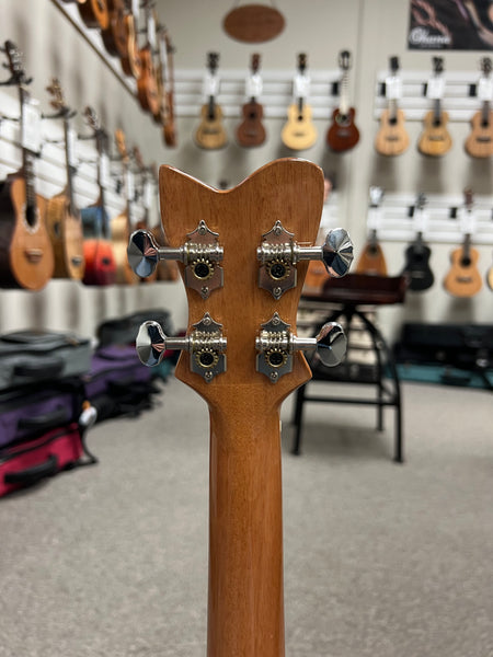 Makaio MKT-20 Solid Koa Tenor Ukulele w/Case - Rosewood Comfort Armrest