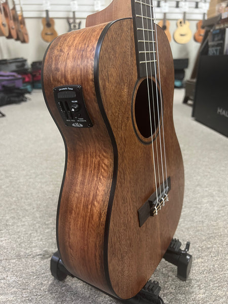 KALA KA-CM-BE Curly Mango Electric Baritone Ukulele