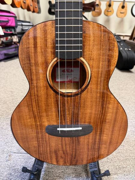 KALA KA-CT-SA-BG Solid Acacia Baritone Ukulele w/Case #1 - Contour Series