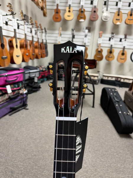 KALA KA-CT-SA-BG Solid Acacia Baritone Ukulele w/Case #1 - Contour Series