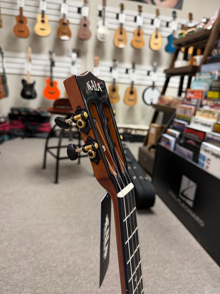 KALA KA-CT-SA-BG Solid Acacia Baritone Ukulele w/Case #1 - Contour Series