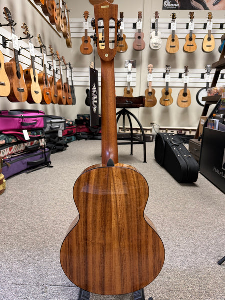 KALA KA-CT-SA-BG Solid Acacia Baritone Ukulele w/Case #1 - Contour Series