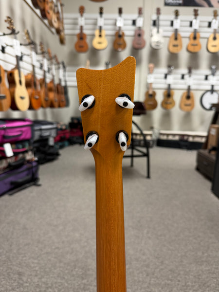 Kamaka HF-2L Solid Koa Concert Long Neck Ukulele w/Case - Made in Hawaii !!