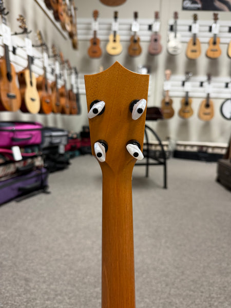 Kamaka HF-1L Solid Koa Soprano Long Neck Ukulele w/Case - Made in Hawaii
