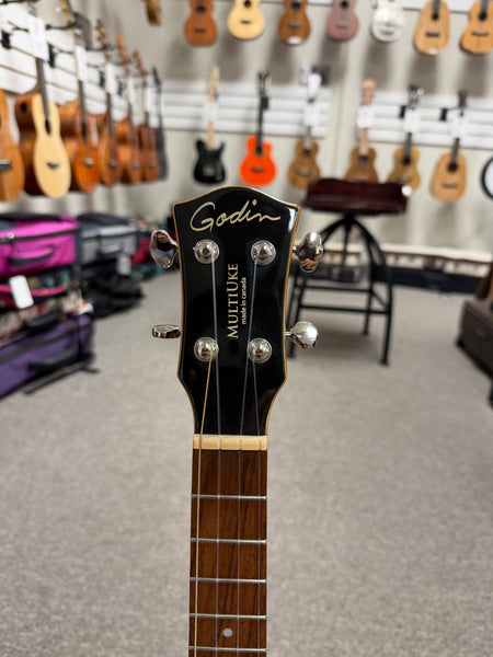Godin Multiuke Electric Tenor Ukulele w/Case - Sunburst Finish - Pre Loved