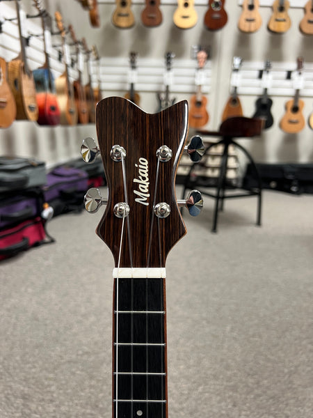 Makaio MSMTP-10 Spalted Mango Pineapple Concert Long Neck Ukulele w/Case