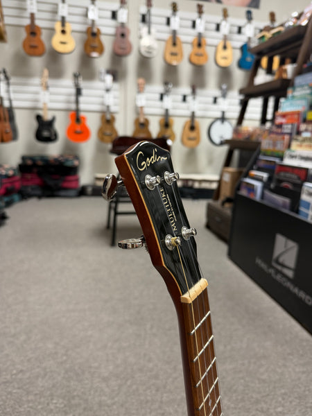 Godin Multiuke Electric Tenor Ukulele w/Case - Sunburst Finish - Pre Loved