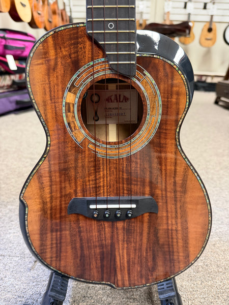 KALA Umbra KA-UM-ACBW-TE Solid Acacia Electric Tenor Ukulele w/Case #2