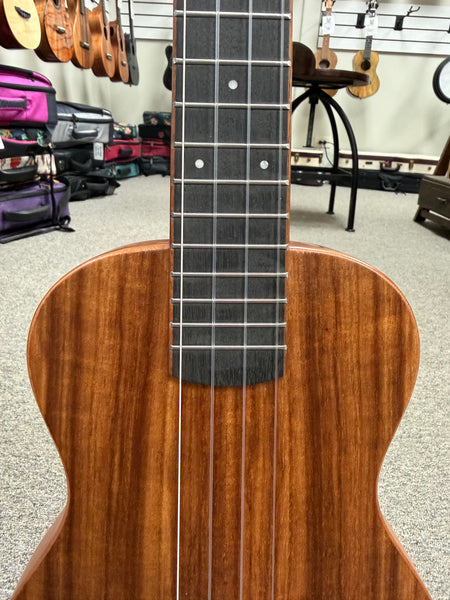 KALA KA-SB-ACA-T Solid Body Acacia Tenor Ukulele w/Case