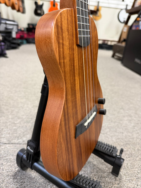 KALA KA-SB-ACA-T Solid Body Acacia Tenor Ukulele w/Case