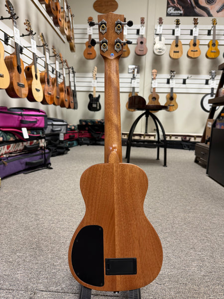 KALA KA-SB-ACA-T Solid Body Acacia Tenor Ukulele w/Case